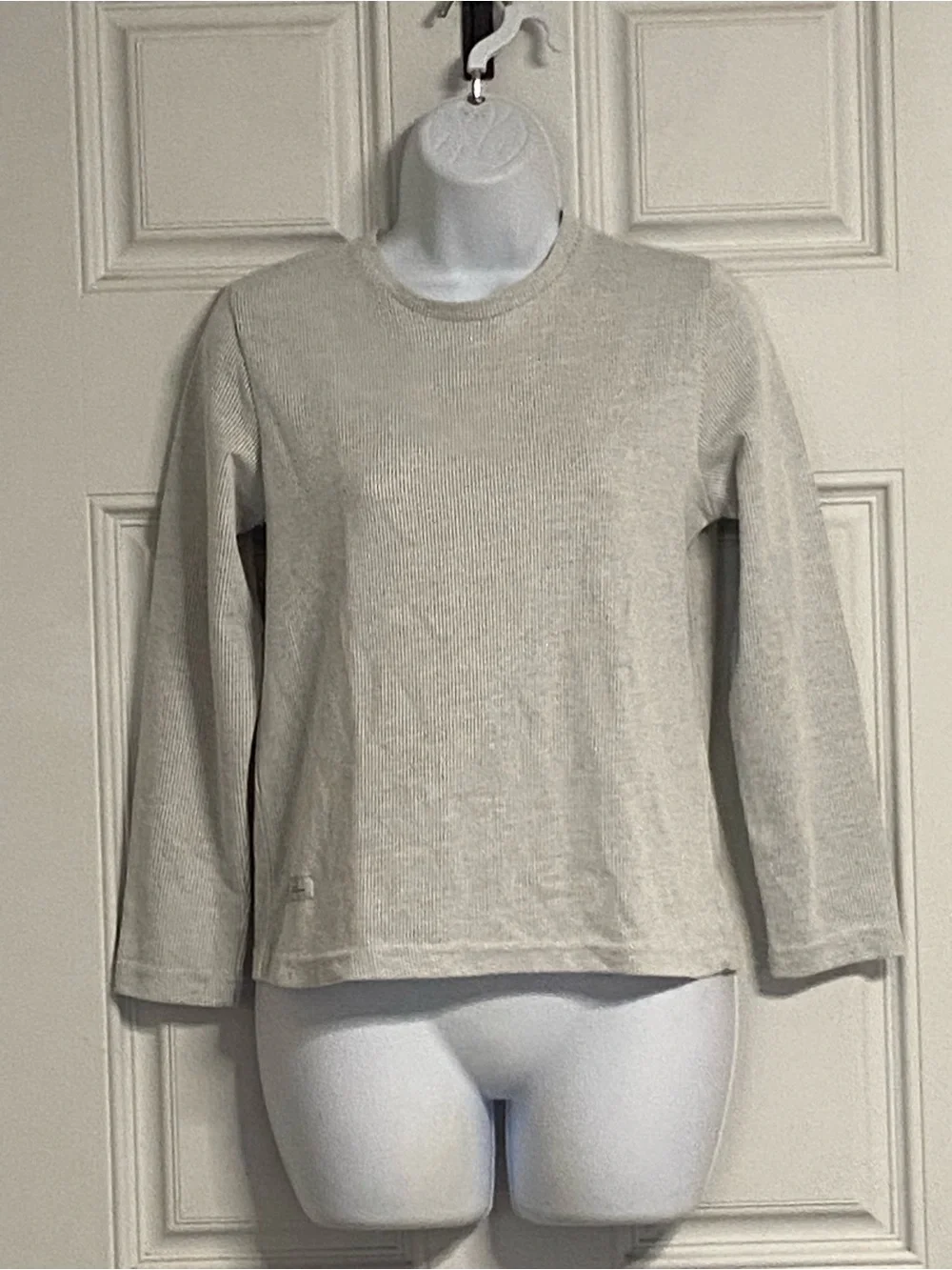 T42a- KING & JOE PLAY Crew Neck Thermal Ribbed Knit Pullover T-Shirt Kids